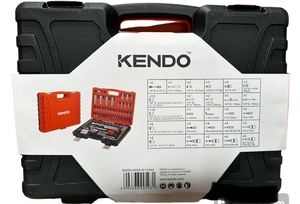 YT-38875    JGO DE RATCHET Y COPAS 1/4, 3/8 &amp; 1/2 125PCS YATO