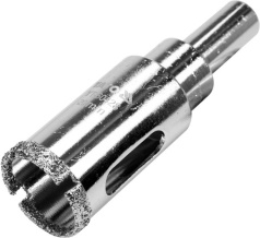 Broca de diamante electrochapada 20x65  mm