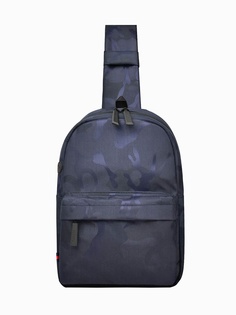 Bolso de hombro azul camuflaje vigor
