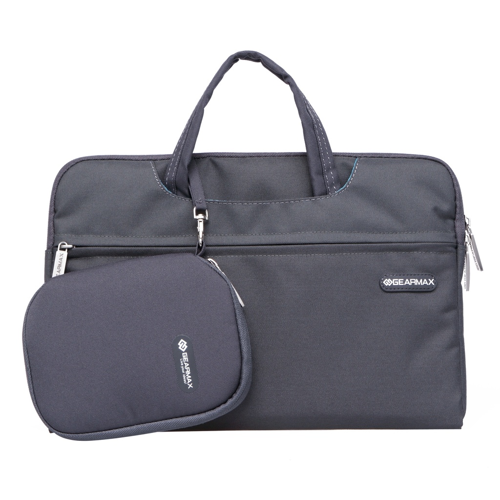 Bolso para laptop campus slim gris de 15.4"