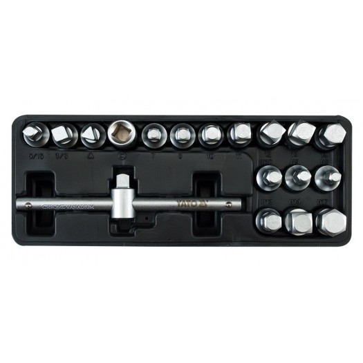 Copa para tapon drenaje de aceite 18pzs 