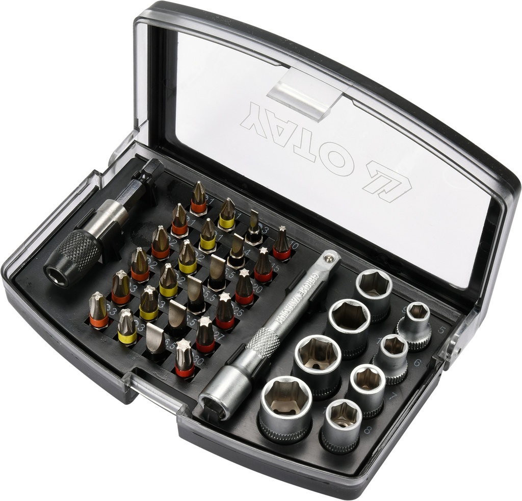 Puntas y copas mixtas para barreno 34pzs 