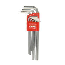 Llaves allen largas 1.5-6.00, 7 pcs 