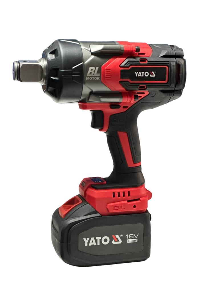 Pistola de impacto raiz 1" inalambrica 1800nm 6ah brushless 