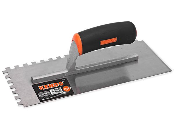 Plancha dentada de 11"mango ergonomico  