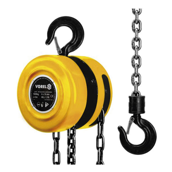 Polipasto 2 tons 3 mts cadena  