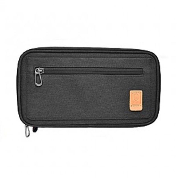 Porta pasaporte negro (pionner pouch) 