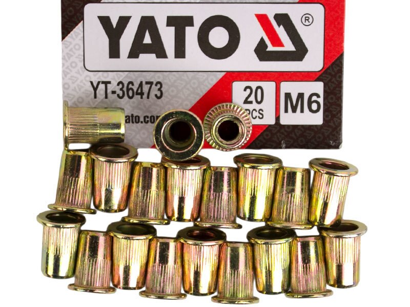 Remaches roscable m6 20 pcs  