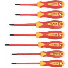 Juego desarmadores insulado dve 7 pcs. 