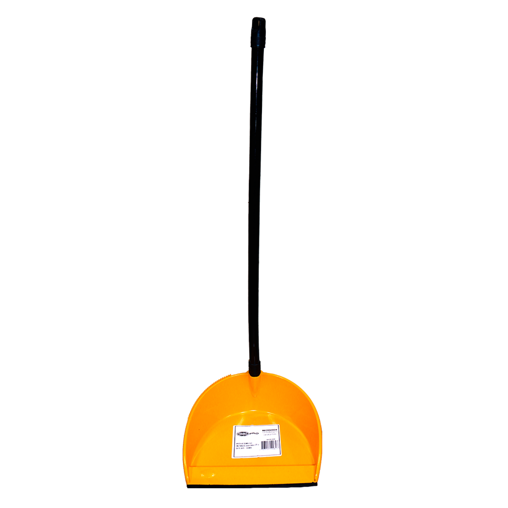 Recogedor de basura amarillo