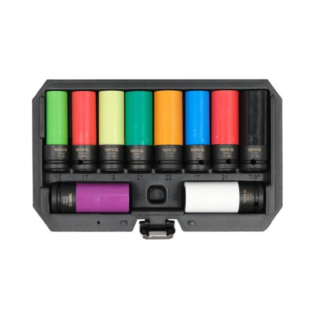 Copa de impacto para tuerca de aluminio 10 pcs