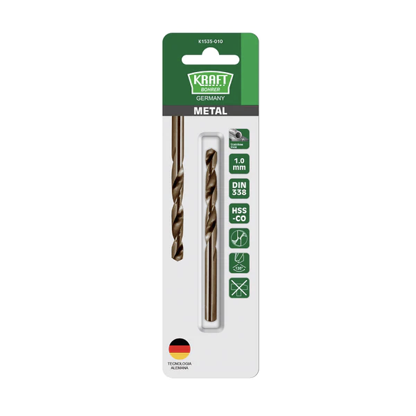 Broca de cobalto hss-co 10 pcs