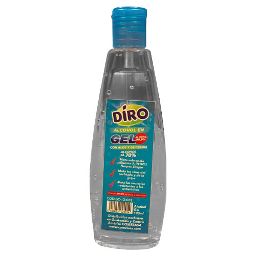 [D-002] D-002 Alcohol Gel DIRO 100ml