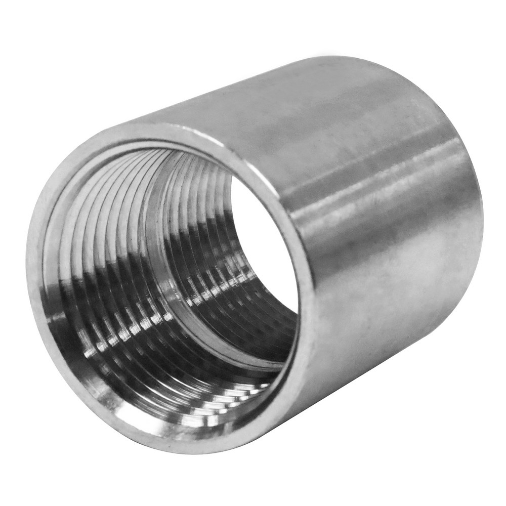 Union o Copla Acero inox de 3 plg c-40; marca: s/m