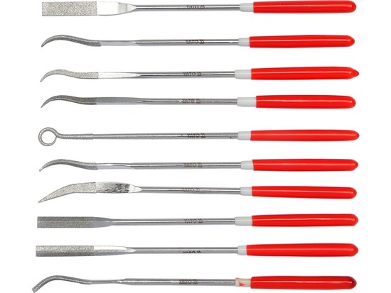 Lima para cerrajero 10 pcs. 