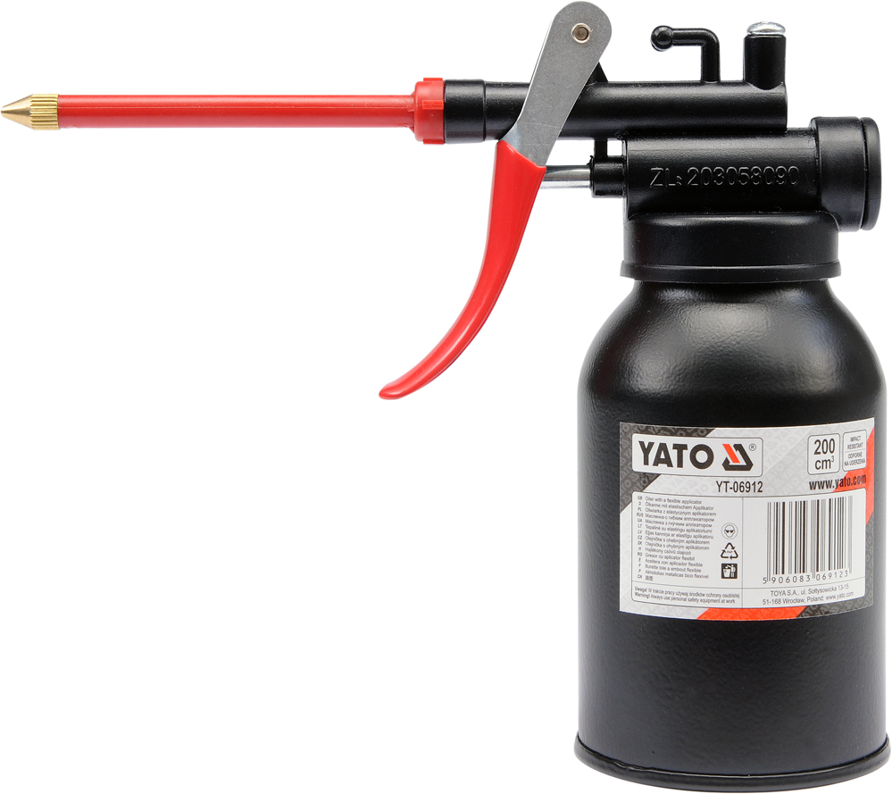 Aceitera con manguera flexible 200ml 