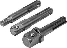 Adaptador puntas sds plus para barreno 1/4 3/8 1/2 