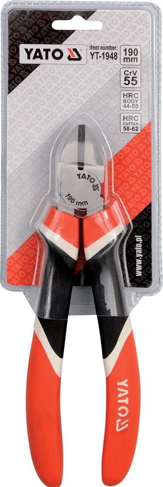 Alicate de corte lateral pro 7.5"