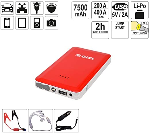 Jumper para carro 7500ah 