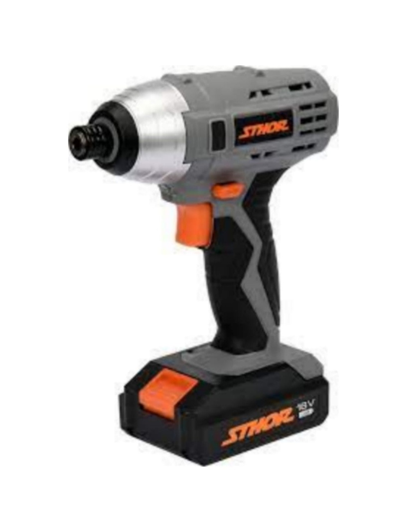Atornillador de impacto inalambrico 1/4 18v 