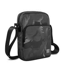 Bandolera impermiable gris camuflaje grande (camou) 