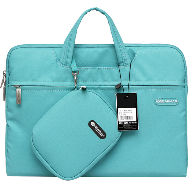 Bolso para laptop campus slim verde de 15.4" 