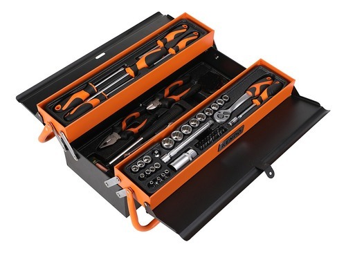 Caja de herramientas metalica 70 pzs  
