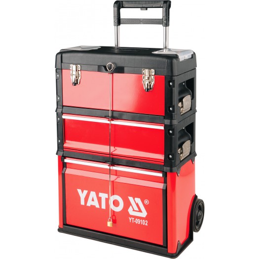 Caja modular rodante 3 en 1