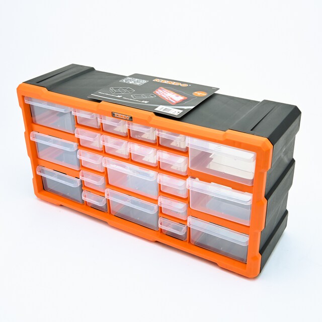 Caja plastica 22 compartimientos