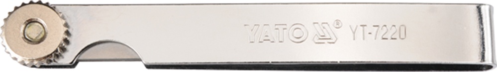 Calibrador de hojas 4 0.02-1.00 mm  