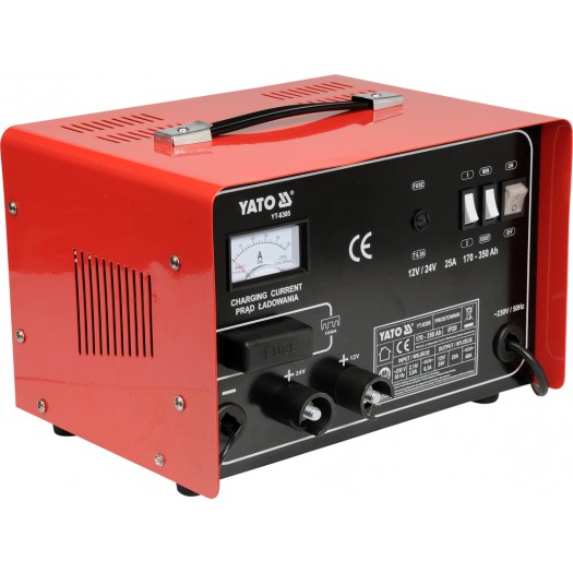 Cargador de baterias de 25amp 12/24volt. 