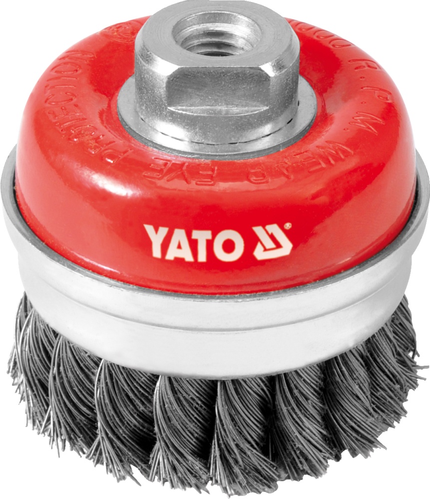 Cepillo alambre inox trenzado 3" m-14