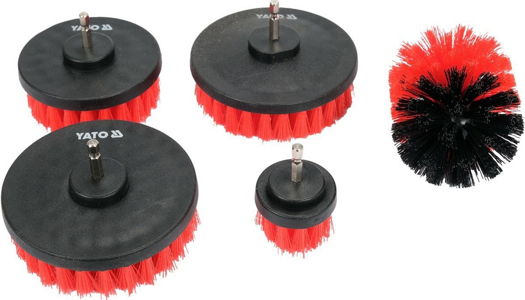 Cepillo cerdas plasticas 5 pzs 
