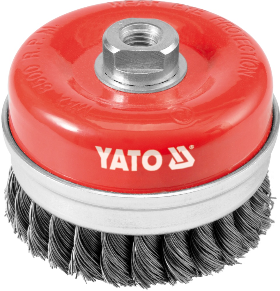 Cepillo de alambre inox trenzado 4769 de 4"