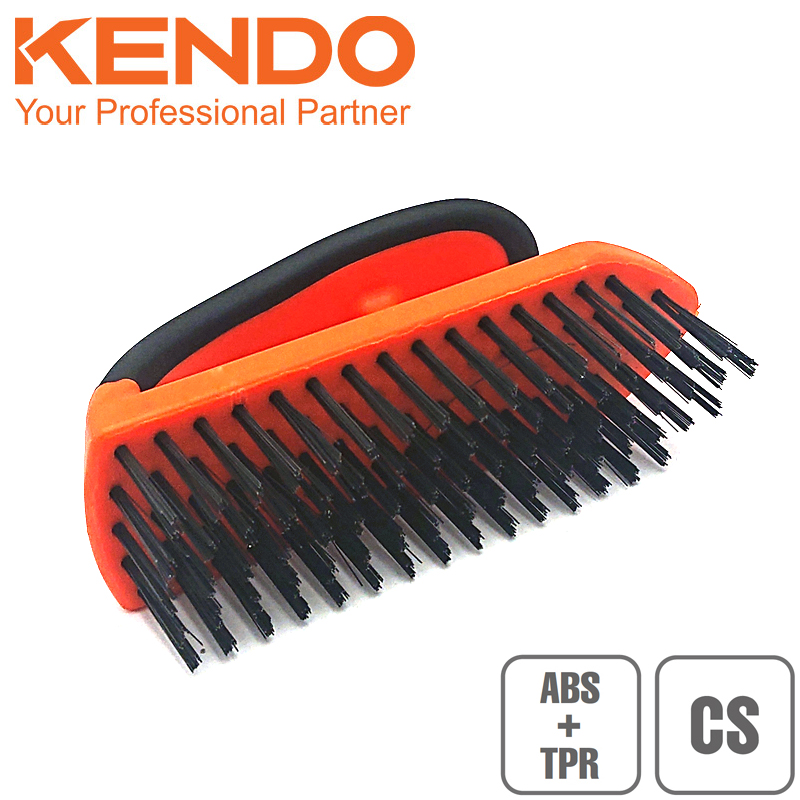 Cepillo de alambre tipo planchita 5 filas  