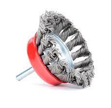 Cepillo para barreno alambre trenzado 3" 