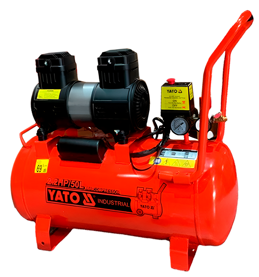 Compresor silencioso 50 litros 