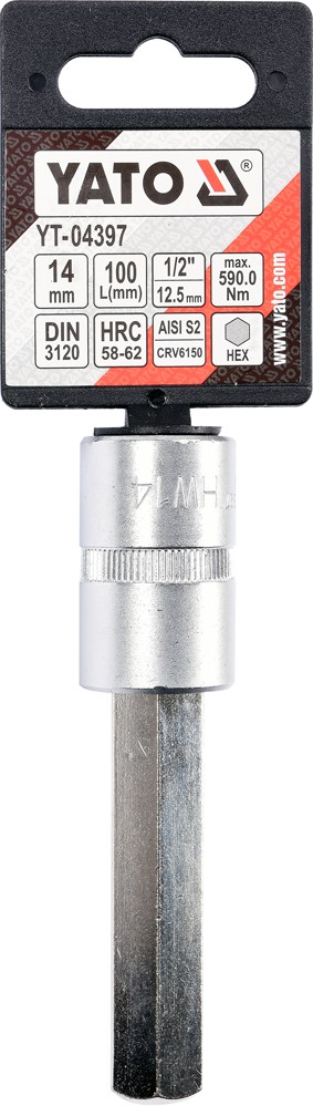 Copa allen larga 14mm 1/2 