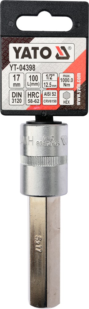 Copa allen larga 17mm 1/2 