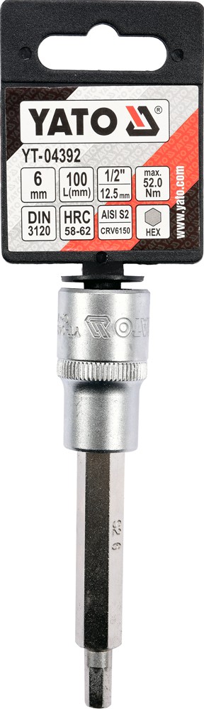 Copa allen larga 6mm 1/2 