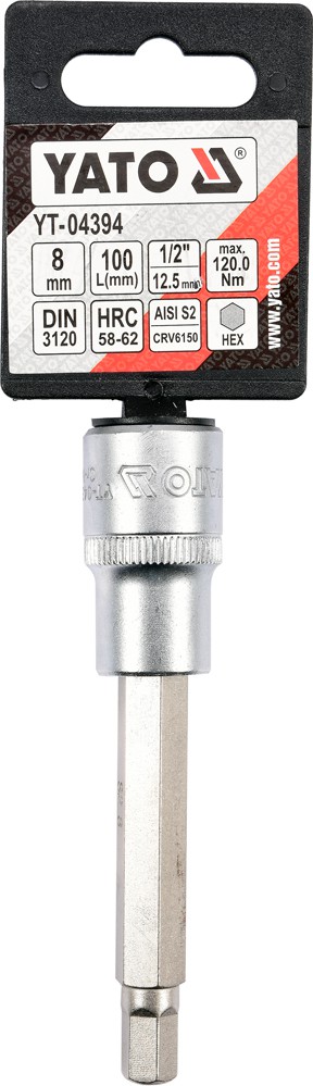 Copa allen larga 8mm 1/2  
