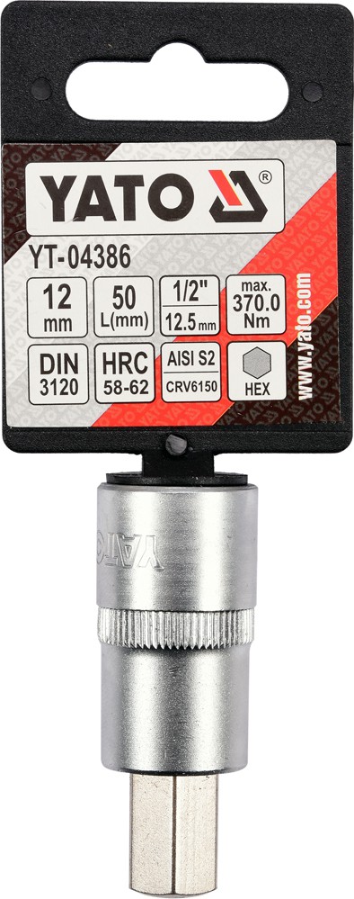 Copa hexagonal 12mm x 2 raiz 1/2 