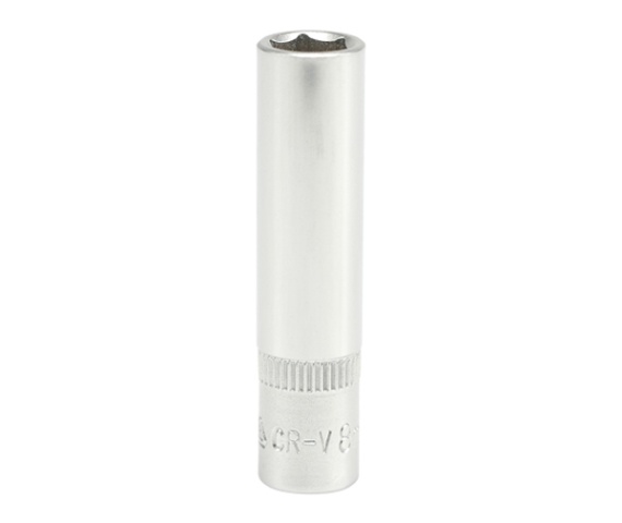 Copa hexagonal larga 8mm 1/4" 6pt crv  