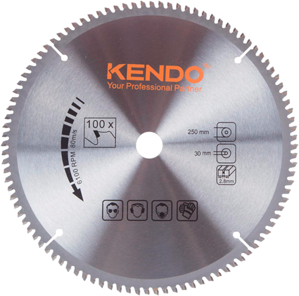 Disco corte de aluminio 10" x 250t x 30  