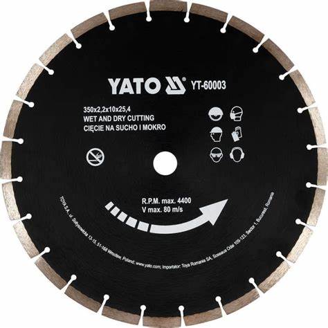 Disco de corte segmentado 14" 