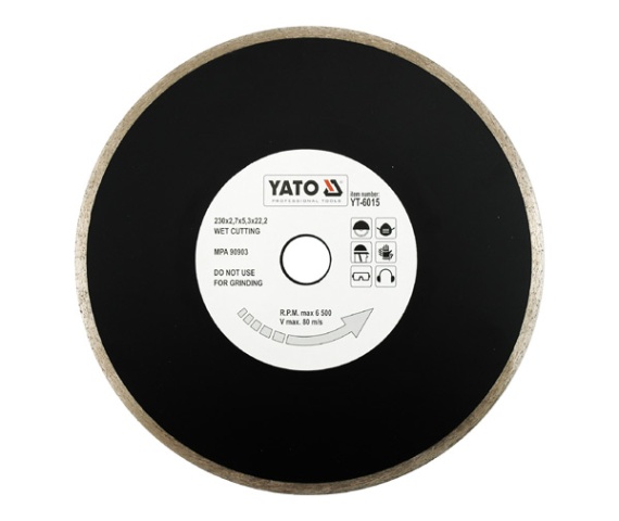 Disco para concreto rin continuo 9 