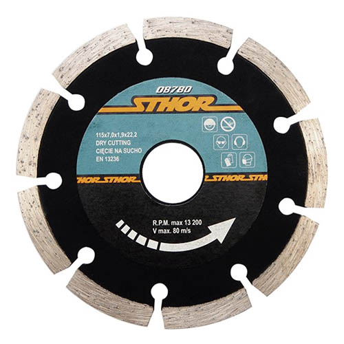 Disco para concreto segmentado 4 1/2 