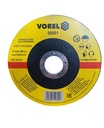 DISCO PARA CORTE METAL 4-1/2" x 1mm x 22mm; VOREL 8630