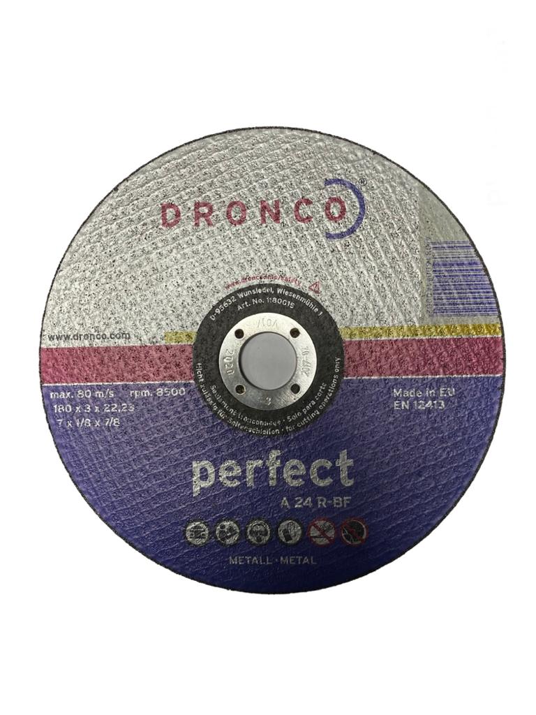 Disco para corte plano de 7 x 3 x 22.2 