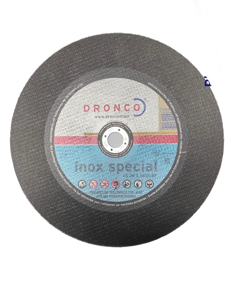 Disco para corte plano inox as36 14x3x25.4 